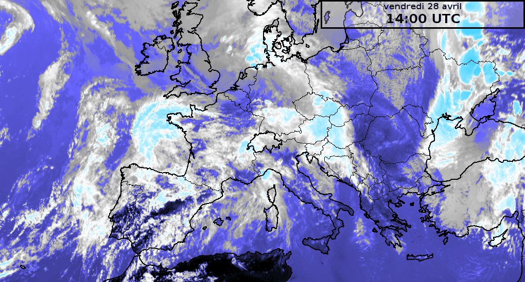 Animation satellitaire infrarouge 