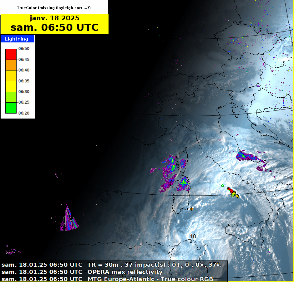 L'animation satellitaire montre la dépression qui tournicote sur la Méditerranée alors que les plaines du continent européen sont recouvertes de stratus et de brouillards souvent tenaces.