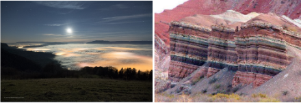 Stratus et strates géologiques présentent tous deux un profil en couche, plats au-dessus et au-dessous, synonymes de stabilité. Ici règne la concorde et l’entente cordiale !