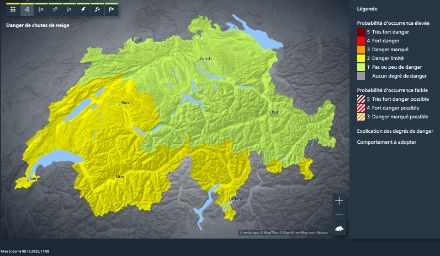 Carte des intempéries à venir (état au jeudi 8 décembre vers 11h).