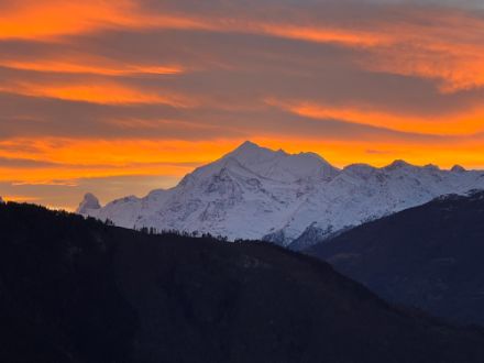 Coucher de soleil à Mund