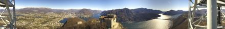 Fig. 2 : Tempête de ciel bleu vue depuis la webcam du Monte San Salvatore.