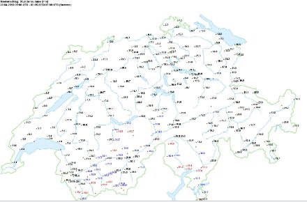 Quantités de précipitations (mm ou litres/m2) tombées en 48h entre dimanche matin 30 avril et mardi 2 mai 7h locales