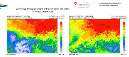 Samedi matin le manque d'ensoleillement pourra retarder les brises diurnes.