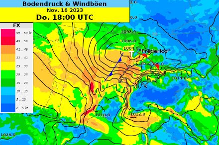 Bodenwetterkarte