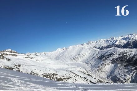 Paysage hivernal à Belalp, Février 2019. Photo : A. Rassl