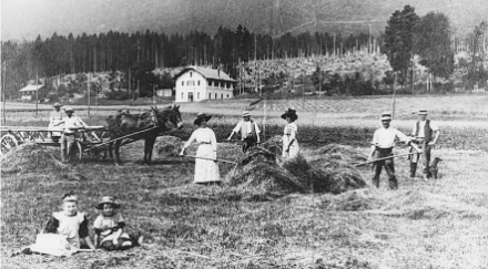 Selon un travail de Pascal Junod intitulé : "Tempête locale du 2 janvier 2007 à Boudry - Description de l'événement et enseignements pour la sylviculture", le Joran a causé des ravages dans la région de Boudry les 21 et 22 décembre 1911. L'image ci-dessus, qui se trouve dans l'ouvrage cité, le montre clairement.