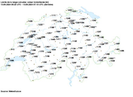 Limite pluie-neige ce vendredi matin vers 9h10.