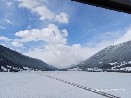 Saupoudrage de neige à Oberwald VS