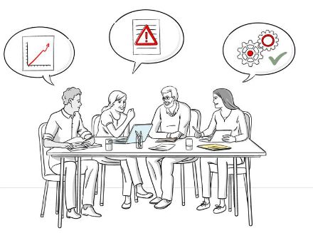 Figure 1 : La collaboration interdisciplinaire et transdisciplinaire, pierre angulaire de l'élaboration de services climatiques. Source : www.nccs.ch. 