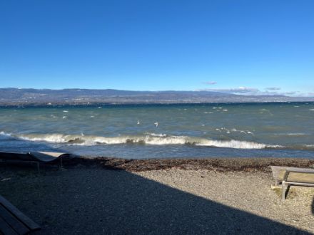 Lac depuis Nernier.