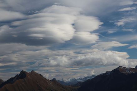 Ambiance de foehn en Suisse centrale, photo d'archive du 22 octobre 2013.