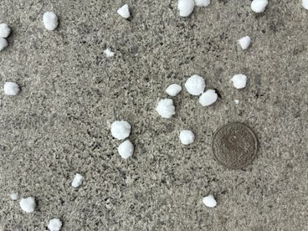 Photos de neige roulée à Lausanne.