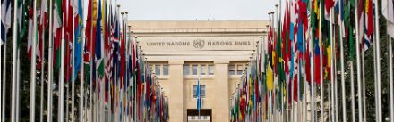 Palais des Nations à Genève, siège européen de l'ONU. © UN Photo by Jean Marc Ferré