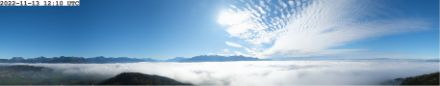 L’après-midi sur la caméra du Mont-Pèlerin