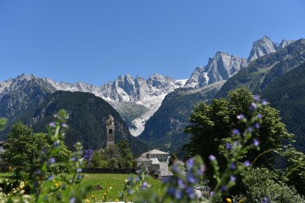 Plein soleil dans le val Bregaglia. Photo : Urs Graf, fin août 2022.
