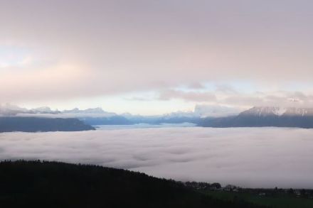 Webcam du Mont-Pélerin, dimanche 2 avril 2023, 7h30