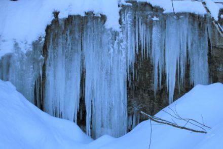 Journée glaciale en février 2013, Hundwiler Höchi, canton d'Appenzell AR. Photo: Stephan Bader.