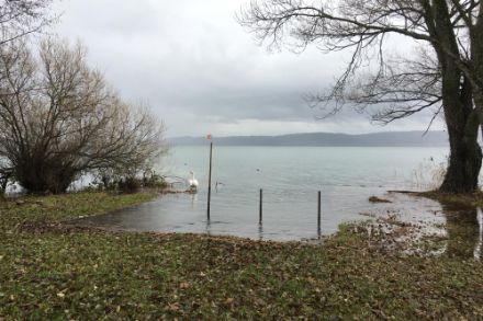 Lac de Neuchâtel à Corcelles-près-Concise (Observations Météo – App MétéoSuisse)