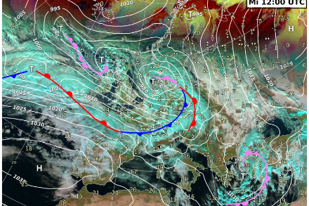 La tempête Eleanor qui a touché la Suisse le 3 janvier 2018 fut la plus forte tempête hivernale depuis Lothar en 1999. Comment le changement climatique influence-t-il de telles dépressions extratropicales ? 