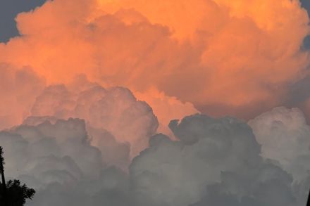 Cumulus, source : "Observations Météo" - App MétéoSuisse