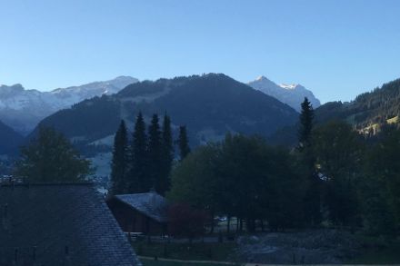 Début de matinée très frais le 18 septembre 2022 à Saanen (BE) avec des gelées au sol. Photo : Observations Météo / App MétéoSuisse 