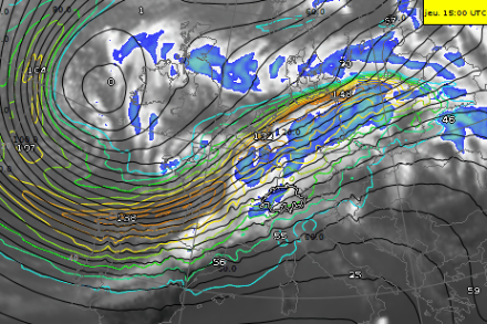 Une perturbation dynamique est attendue jeudi