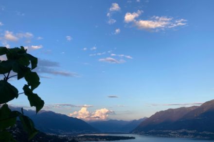 Au-dessus d'Ascona (Tessin) le 20 août 2024 - Source  MétéoSuisse (Observation)