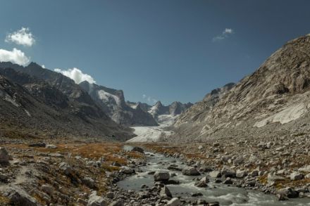 Phot du glacier de Forno