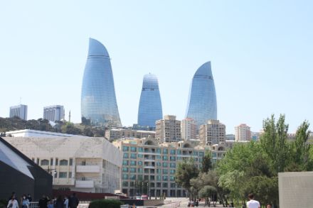 Vue de Bakou