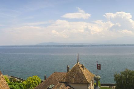 Retour du soleil ce vendredi 9 mai.. et des cumulus en montagne - Coppet (VD)