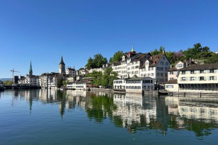 Photo de la Limmat à Zurich.