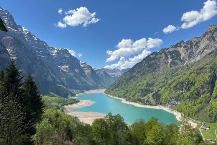 Lac du Klöntal, le 1er mai 2025. Image : Observations Météo/App