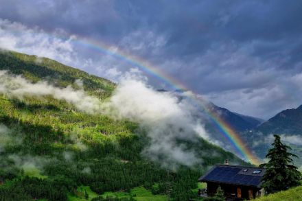 Arc-en-ciel en Valais