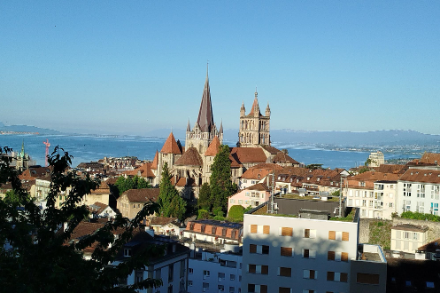 Le 14 mai 2025 à Lausanne. La journée a été bien ensoleillée avec une température maximale de 21 °C. Source : Observations Météo – App MétéoSuisse 