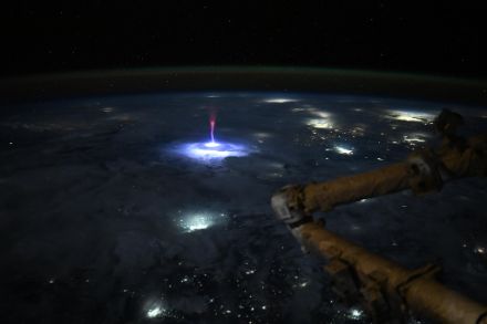 Farfadet photographié depuis la station spatiale internationale le 3 juillet 2025.