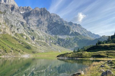 Oberblegisee près de Luchsingen (GL) en août 2025. 