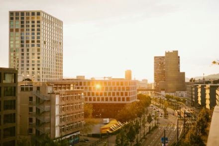 Image d'une ville densément construite
